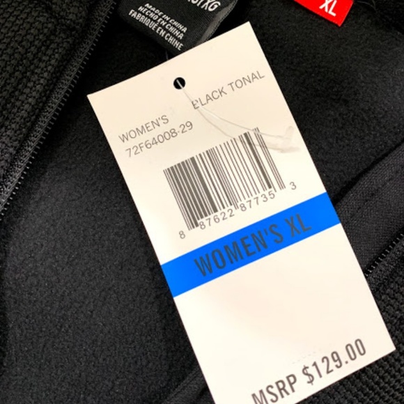 Spyder Women's Black Tonal Stryke Jacket - Picture 8 of 8